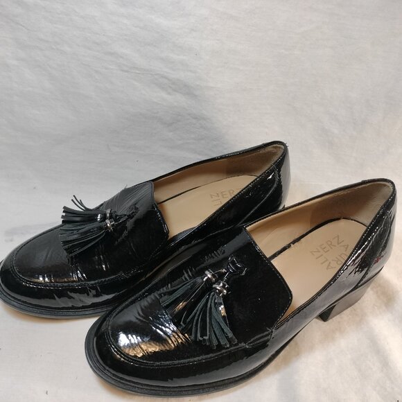 Naturalizer Black Patent Leather Loafers - Picture 2 of 9